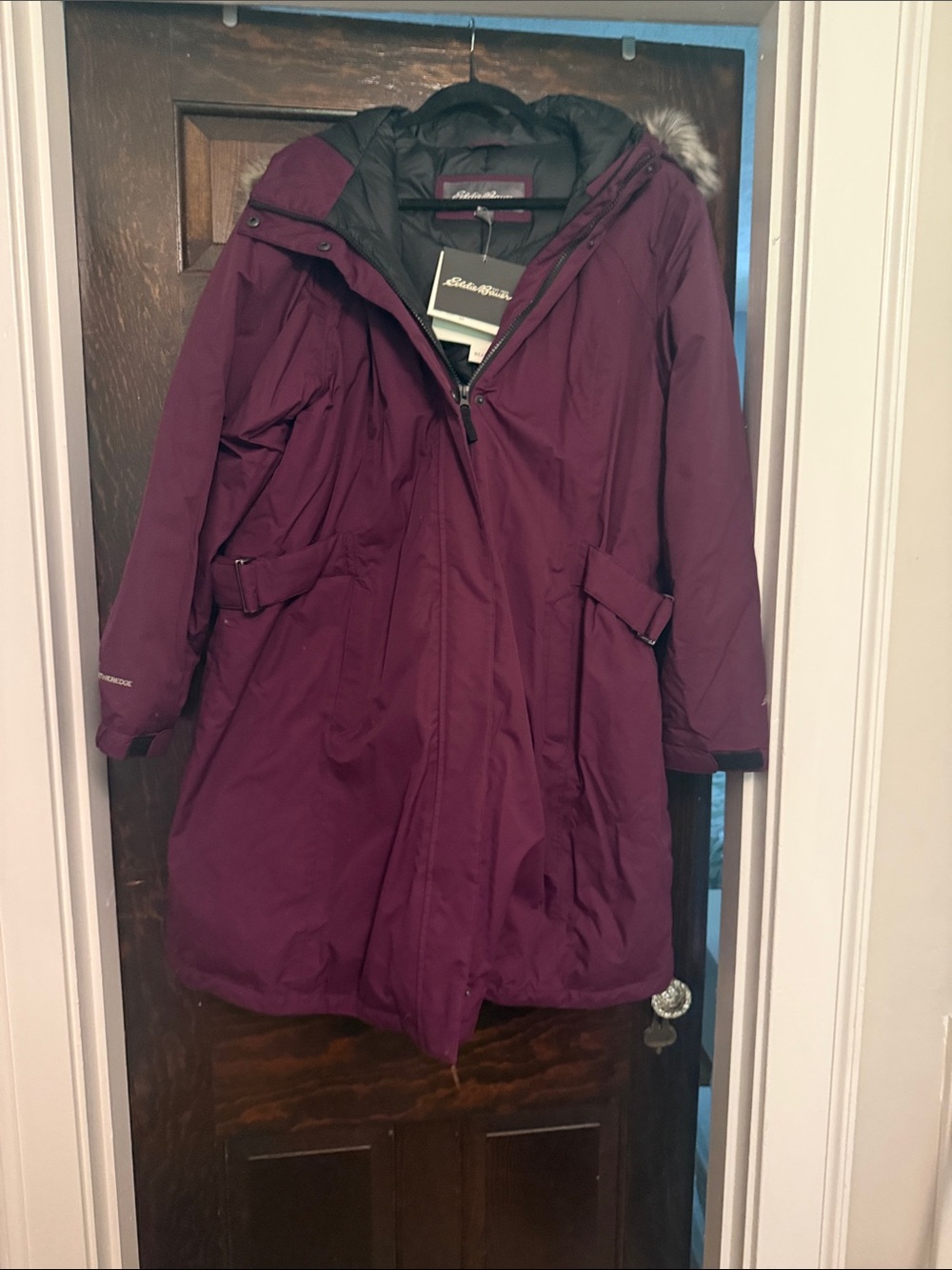 Eddie Bauer Women's Ski Parka in Plum
